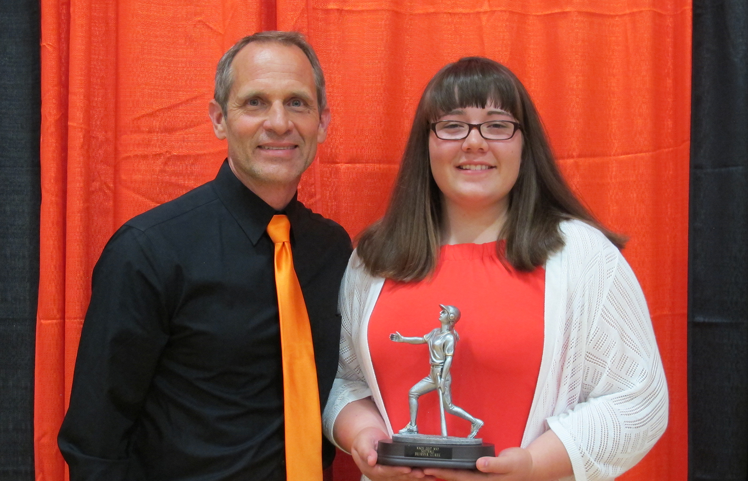 Softball: Brianna Clark. Presented by: Andrew MacDonald. Softball: Brianna Clark. Presented by: Andrew MacDonald.